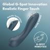 Infografía del movimiento robótico de Satisfyer G-Spot Wave 4