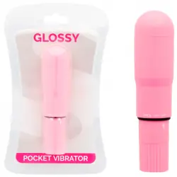 Glossy pocket vibrador rosa Glossy pocket vibrador rosa
