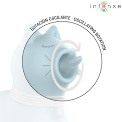 Intense - estimulador puppy lengua rotadora 360º para clítoris azul - - 6