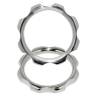 Metal hard - anillo torque metal para pene y testículos 45 mm - 2