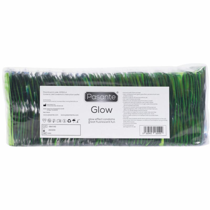 Pasante - glow preservativos bolsa 144 unidades Pasante - glow preservativos bolsa 144 unidades