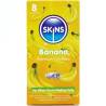 Skins - preservativos premium sabor plátano pack 8 - 1
