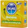 Skins - preservativos premium sabor plátano pack 4 - 2