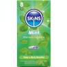 Skins - preservativos premium sabor menta pack 8 - 1