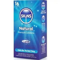 Skins - natural preservativos premium pack 16 Skins - natural preservativos premium pack 16