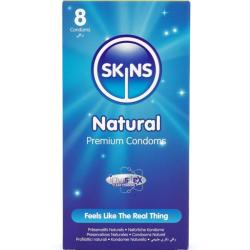 Skins - natural preservativos premium pack 8