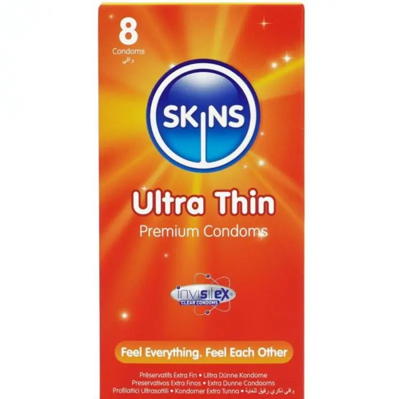 Skins - ultrafinos preservativos premium pack 8 Skins - ultrafinos preservativos premium pack 8