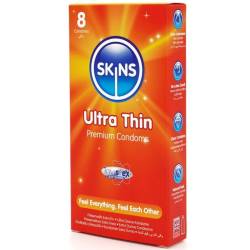 Skins - ultrafinos preservativos premium pack 8 - - 2