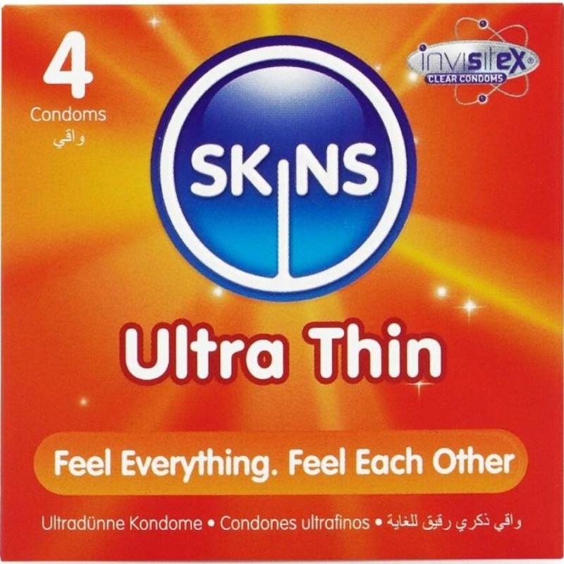 Skins - ultrafinos preservativos premium pack 4 Skins - ultrafinos preservativos premium pack 4