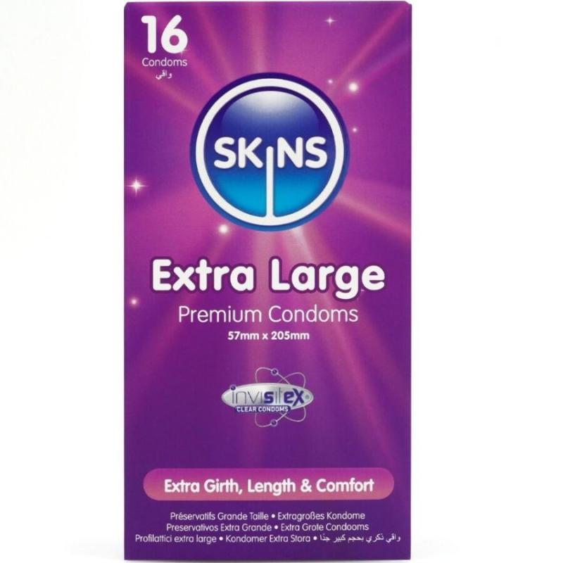 Skins - tamaño xl preservativos premium pack 16 Skins - tamaño xl preservativos premium pack 16