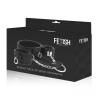 Fetish submissive - collar y esposas cuero vegano con forro de neopreno - 6
