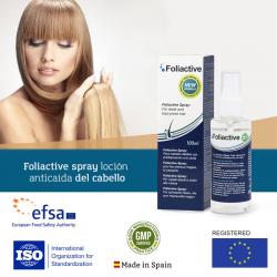 Foliactive spray para evitar caida cabello y su crecimiento