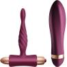 Climaximum - dare kit vibrador trenzado + plug anal principiantes - 1