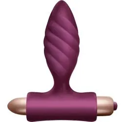 Climaximum - desire kit vibrador + plug anal trenzado