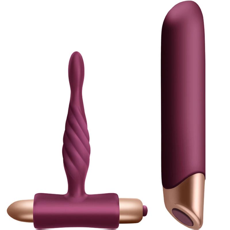 Climaximum - rapture kit vibrador clásico + plug anal principiantes Climaximum - rapture kit vibrador clásico + plug anal principiantes