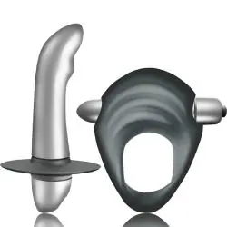 Climaximum - entice kit anillo para pene + vibrador próstata principiantes