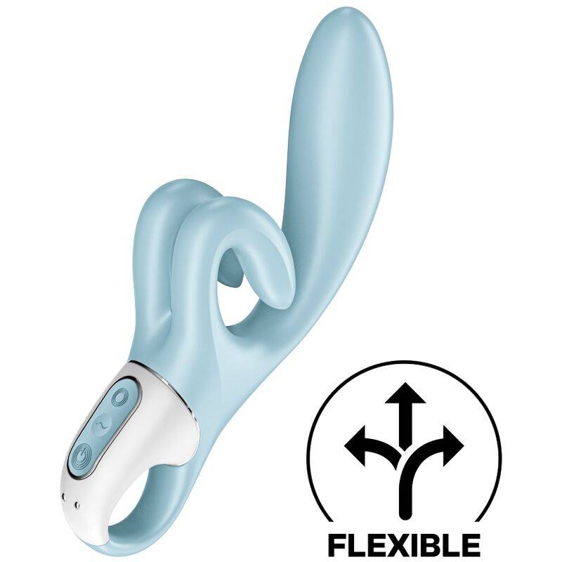 Satisfyer - touch me vibrador rabbit azul - - 1
