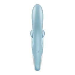 Satisfyer - touch me vibrador rabbit azul - - 3