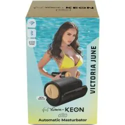 Kiiroo - keon wifi combo victoria june masturbador automático + feel stroker