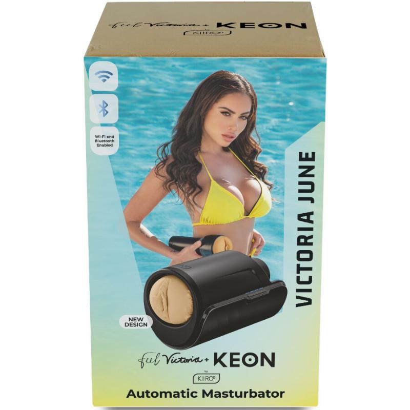 Kiiroo - keon wifi combo victoria june masturbador automático + feel stroker Kiiroo - keon wifi combo victoria june masturbador automático + feel stroker