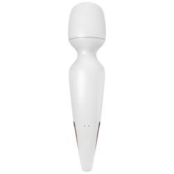 Satisfyer - wand erland masajeador vibrador blanco - - 2