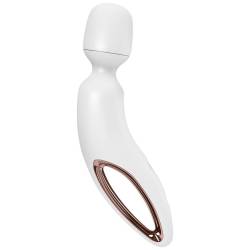 Satisfyer - wand erland masajeador vibrador blanco - - 3