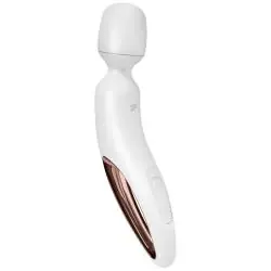 Satisfyer - wand erland masajeador vibrador blanco Satisfyer - wand erland masajeador vibrador blanco
