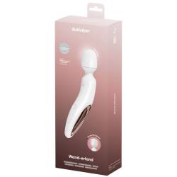 Satisfyer - wand erland masajeador vibrador blanco - - 5
