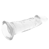 Xray clear dildo transparente 16.5cm x 4cm - 4
