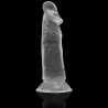 Xray clear dildo transparente 16.5cm x 4cm - 5