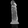 Xray clear dildo transparente 16.5cm x 4cm - 6