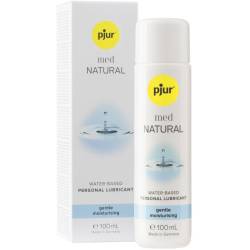 Pjur med natural lubricante base agua 100 ml - - 2