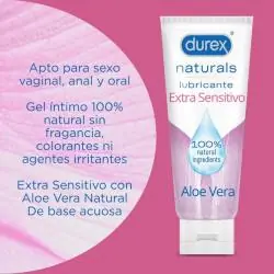 Durex - naturals lubricante extra sensitivo 100 ml