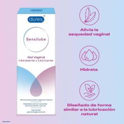 Durex sensilube gel hidratante y lubricante 40 ml - - 2