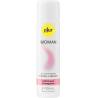 Lubricante pjur WOMAN de silicona 100 ml en botella blanca