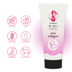 Kikí travel lubricante sabor a chicle 50ml - - 5