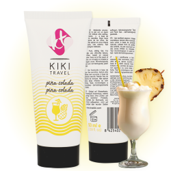 Kikí travel lubricante sabor a piña colada 50ml - - 3