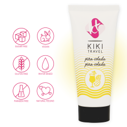 Kikí travel lubricante sabor a piña colada 50ml - - 5