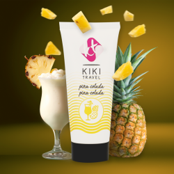 Kikí travel lubricante sabor a piña colada 50ml - - 6