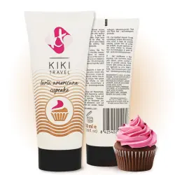 Kikí travel - gel deslizante sabor a tarta americana cupcake 50 ml Kikí travel - gel deslizante sabor a tarta americana cupcake 50 ml