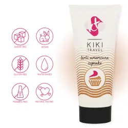 Kikí travel - gel deslizante sabor a tarta americana cupcake 50 ml Kikí travel - gel deslizante sabor a tarta americana cupcake 50 ml