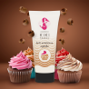 Kiki travel gel deslizante sabor a tarta americana cupcake 50 ml - 6