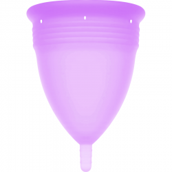 Stercup copa menstrual fda silicone talla l lila