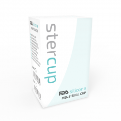 Stercup copa menstrual fda silicone talla l lila