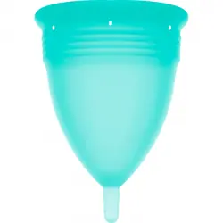 Stercup copa menstrual fda silicone talla s aquamarina