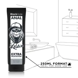 Black hole - gel base agua dilatación anal 250 ml