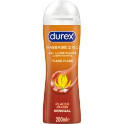 Durex - gel lubricante de masaje sensual ylang ylang 200 ml