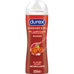 Durex - gel lubricante de masaje estimulante guaraná 200 ml
