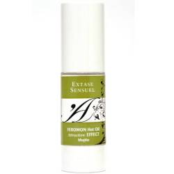 Frasco de 30 ml de aceite con feromonas Extase Sensual mojito