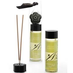 Aceite Extase Sensual con feromonas mojito junto a incienso